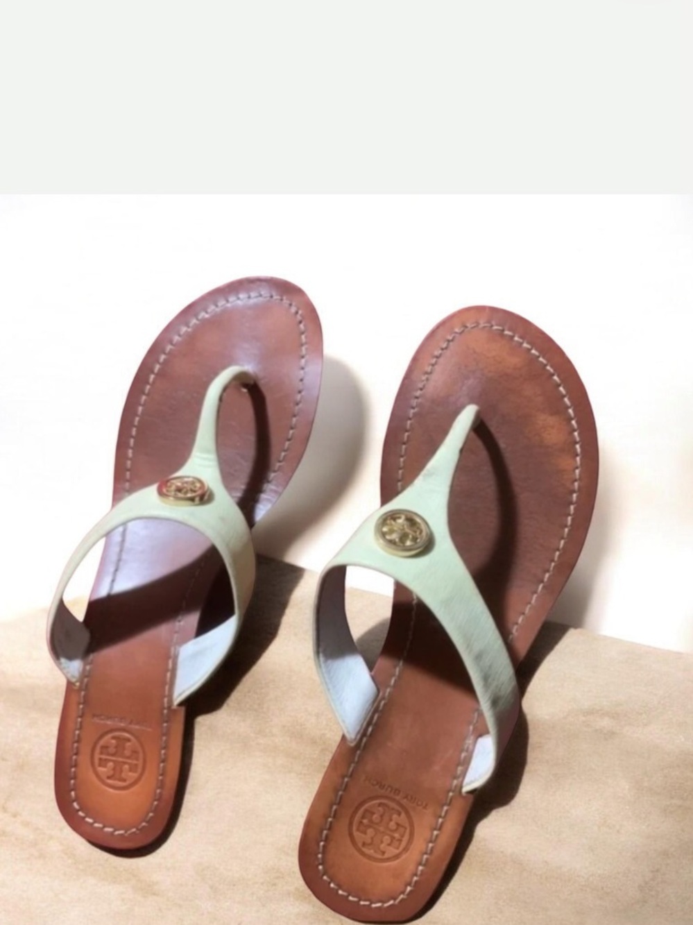 Tory Burch Thong Thora Sandals Size 6M